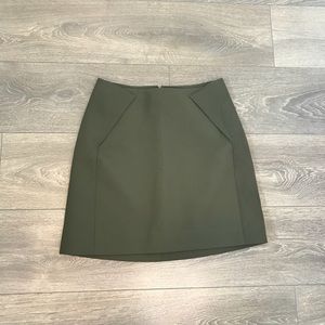 COS Olive Mini Skirt